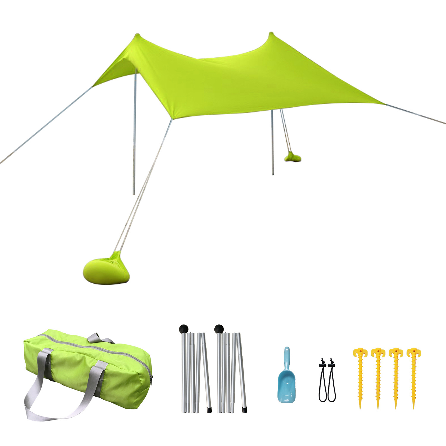 Upgrade for a beach canopy