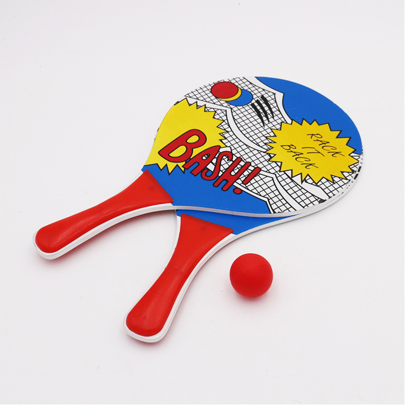 Wooden beach racket