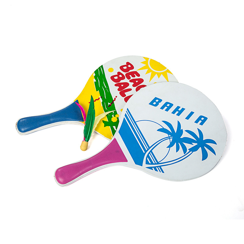 Wooden beach racket
