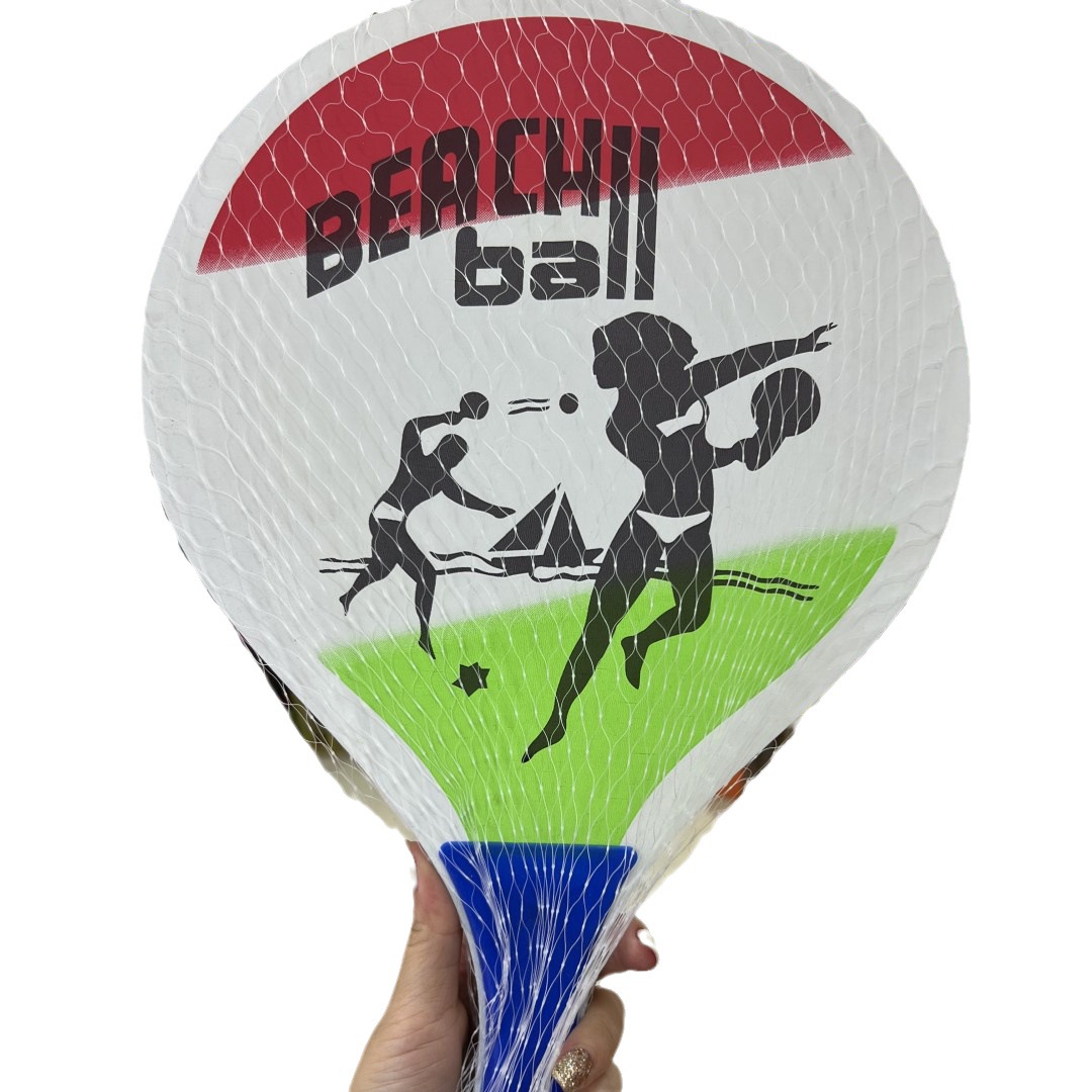 Wooden beach racket