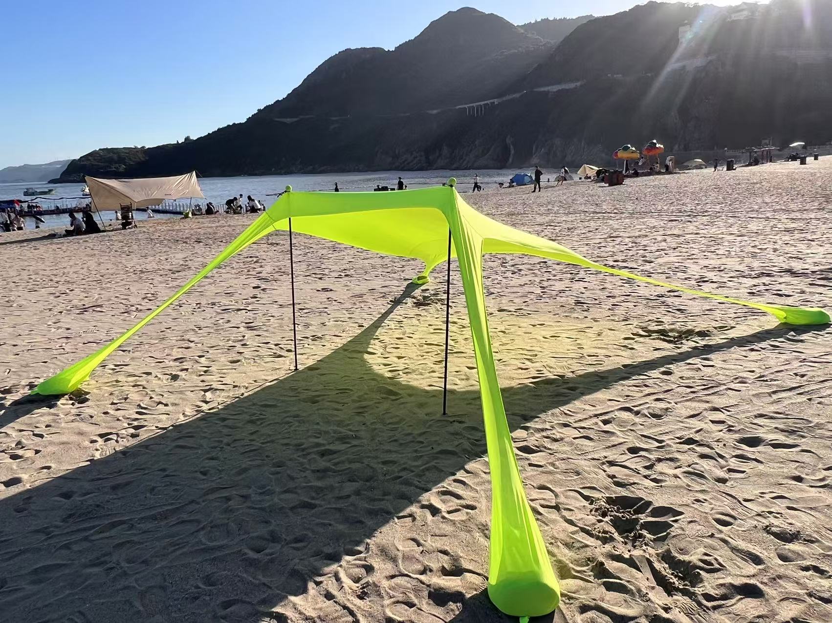 Upgrade for a beach canopy