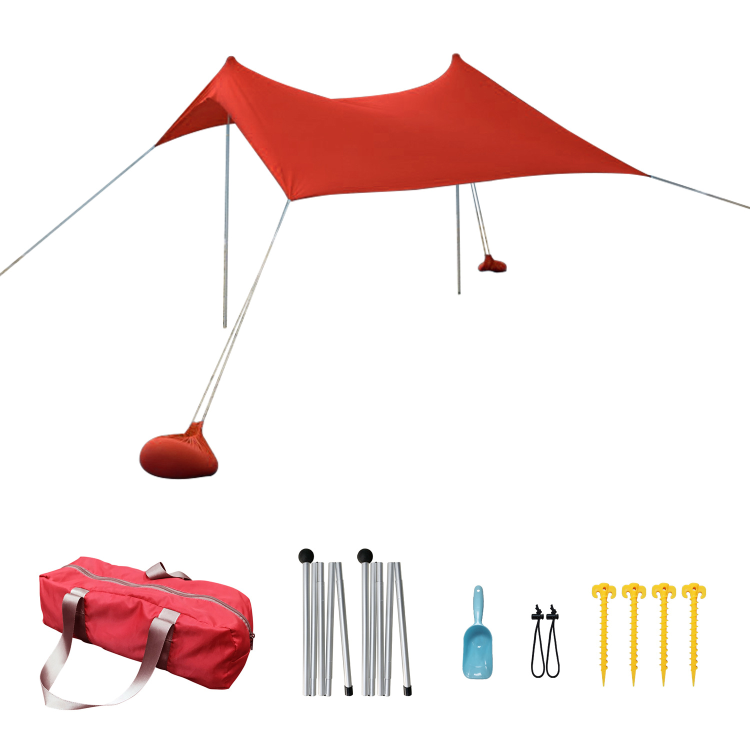 Upgrade for a beach canopy